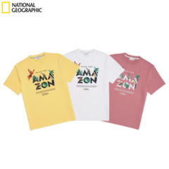 [매장정품] 내셔널지오그래픽 아트웍 반팔 티셔츠 남녀공용 여름 반팔티