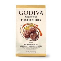 고디바 마스터피스 밀크 초콜릿 대용량 14.9oz GODIVA MASTERPIECES MILK CHOCOLATE, 1개, 422g