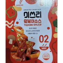 미쓰리 떡볶이 소스 02 보통맛, 100g, 10개