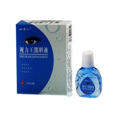 1pc 시원한 점안액 눈 세척 불편 함 제거 피로 완화 마사지 아이 케어, 15ml, 1개