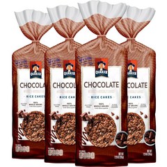 직구 퀘이커 라이스 케이크 홀 그레인 초콜렛 4개x205g Quaker Rice Cakes Whole Grain Chocolate 4ct, 205g, 4개