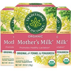 트래디셔널 메디시널 마더스 밀크 허브티 48개입 Traditional Medicinals Mother's Milk Tea