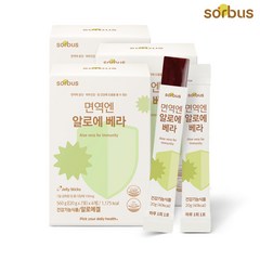 소버스 면역엔 알로에 베라 젤리 7포 1주분, 140g, 12개