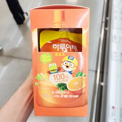 hy 하루야채 뽀로로 110ml x 4개 x 2개, 아이스보냉백포장