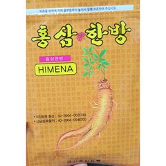 홍삼한방패드, 30팩, 600매