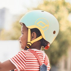 키위헬멧S(96415) 초경량 유아 헬멧 자전거 킥보드 헬멧 LED