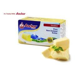 앵커 무염 버터, 454g, 3개