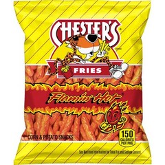 [미국직배송]체스터스 플레이밍 핫 파이어 1개x148.8g Chesters Flamin Hot Fries, 1개, 148.8g