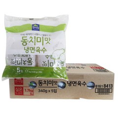 면사랑 동치미맛 냉면육수 340gx30개 박스, 340g