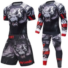 주짓수 레쉬가드 도복 래쉬가드 빅사이즈 남자 스포츠 mma rashguard jiu jitsu 유니폼 바지 피트니스 t 셔츠 ucf bjj 복싱 세트 체육관 러쉬 가드