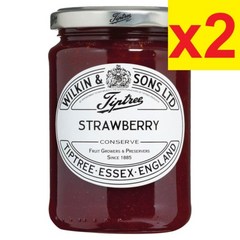 윌킨앤선즈 팁트리 스트로베리 딸기 잼 340g 2개 Wilkin & Sons Tiptree Strawberry Conserve