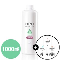 물멍 네오 부스터 플랜츠 FERTI 1000ml / 1L / 1리터 / 액비 유기탄소공급 co2, 네오10ml, 1개(물멍과함께)