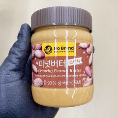 노브랜드 피넛 버터 크런치 340g x 3개