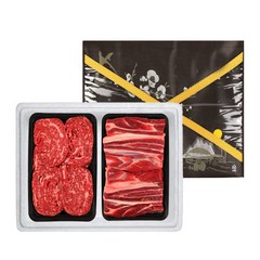 한우선물세트 국내산 1등급 명품 한우 소고기 선물 세트 구이 고기 구이용 추석, 3호, 1개