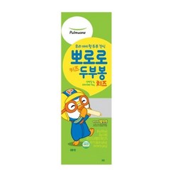 풀무원 뽀로로키즈 두부봉치즈 84g, 1개