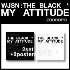 [2종세트+2포스터] 우주소녀 더 블랙 My attitude 싱글 1집