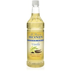 모닌 무설탕 제로 칼로리 고메 시럽 바닐라, 1개, 1L