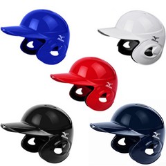 미즈노 야구 헬멧 성인 유소년 경식용 안전 양귀헬멧 (5색상) 188, 네이비, 1개