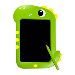 LCD 캐릭터 어린이 태블릿, 공룡(연두)