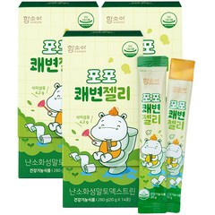 함소아 포포 쾌변젤리 14p, 3개, 사과맛, 280g