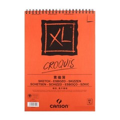 어반스케치 CANSON XL 스케치 드로잉 북 수채화 파스텔 학교 페이퍼 아티스트용 미술 용품 종이 90 300g, 01 Orange sketch 90g_02 16K