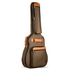예뚱 모던 클래식 기타가방 기타케이스 긱백, 브라운(110x43cm), 1개