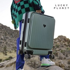 Lucky planet 럭키플래닛 고비욘드2 17인치 올리브그린 기내용 여행용 가방 캐리어