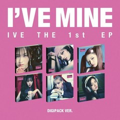 [CD] IVE (아이브) - THE 1st EP : I'VE MINE [Digipack Ver.] [6종 중 1종 랜덤 발송]