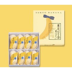 도쿄바나나 스펀지 바나나 케이크 빵 오리지널 8개입(일본직구), 도쿄 바나나 8개입개, g