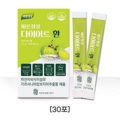 가르시니아 + 차전자피 바른정성 다이어트 환 5.5g * 30포, 1개