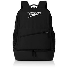 Speedo 수영 백팩 남녀공용 SE22013, Free Size, 블랙