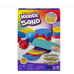 키네틱 레인보우 샌드 믹스 6가지 색상 6가지 도구 미국무료배송