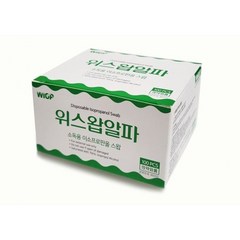 위스왑알파 소독용 이소프로판올 알콜 스왑, 100매입, 6박스