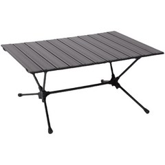 육각테이블 캠핑 행사용 피크닉 접이식 테이블 야외 휴대용 초경량 캠핑 접이식 테이블 알루미늄 합금 캠, 01 Black