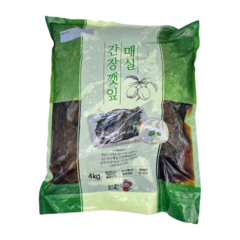 반찬단지 매실간장깻잎 4kg, 2개