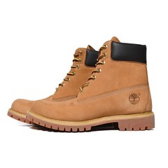 팀버랜드 남성 여성 6인치 프리미엄 부츠 Inch Premium Boot - Wheat Nubuck 10061-713 6