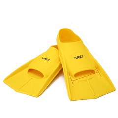 몰차노브 마차 프리다이빙 오리발 남녀공용 실리콘 전문 스쿠버 다이빙 핀 짧은 스노클 수영 장비 세트, 12.Yellow - XL4547
