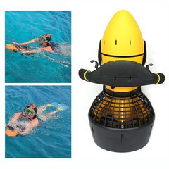 수중스쿠터 전기 듀얼 스피드 프로펠러 해양 수영장용 바다 스러스터 야외 스포츠 다이빙 장비 300W, 2.EU plug