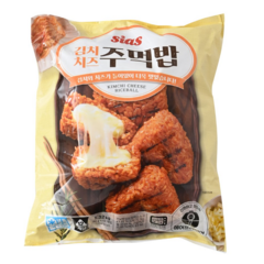 시아스 김치 치즈 주먹밥 110g x12개입, 아이스박스 포장, 12개