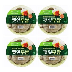 (냉장)[풀무원]깻잎무쌈300gx4, 300g, 4개