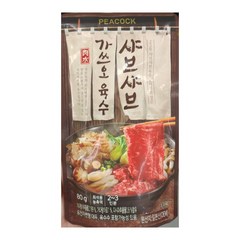 피코크 샤브샤브 가쓰오 육수 80g(가쓰오)