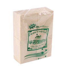 무공해 비누 350gX4개입 살균 빨래 친환경 폐식용유, 1400g, 1개