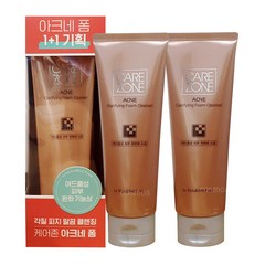 LG 케어존 아크네 클래리파잉 폼 클렌저 더블 기획(130+130ml), 01_클래리파잉폼클렌저(130+130ml)