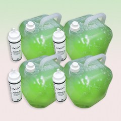 에코소닉 초음파젤 녹색투명(바디용) 마사지젤 소노젤 초음파겔, 5L 4개