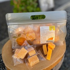 태국 대만 망고젤리 망고퓨레 젤리 마하차녹 무지개망고 생망고, 500g, 500g, 1개