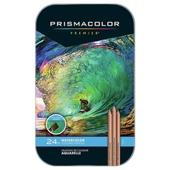 [프리즈마] 수채 색연필 24색 세트