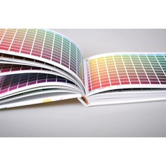 컬러북 보색 색상표 조색 CMYK 국제 표준 가이드 색상 퍼스널컬러칩 색도표 색상 가이드북, 01. 32오픈4색컬러카드+12색룰렛