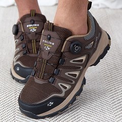 르키엘 남성 다이얼 트레킹화 워킹화 등산화 남자 신발 낚시화 L-14GD