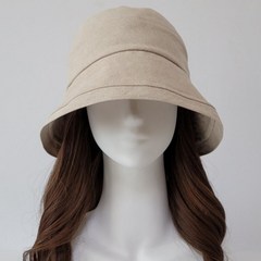 올리비아몰 위드올리비아 여성 라운드 버킷햇 벙거지 모자