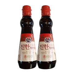 (상온)백설 진한참기름 320ml(병)x2개, 02.백설 진한참기름 320ml, 1세트, 320ml